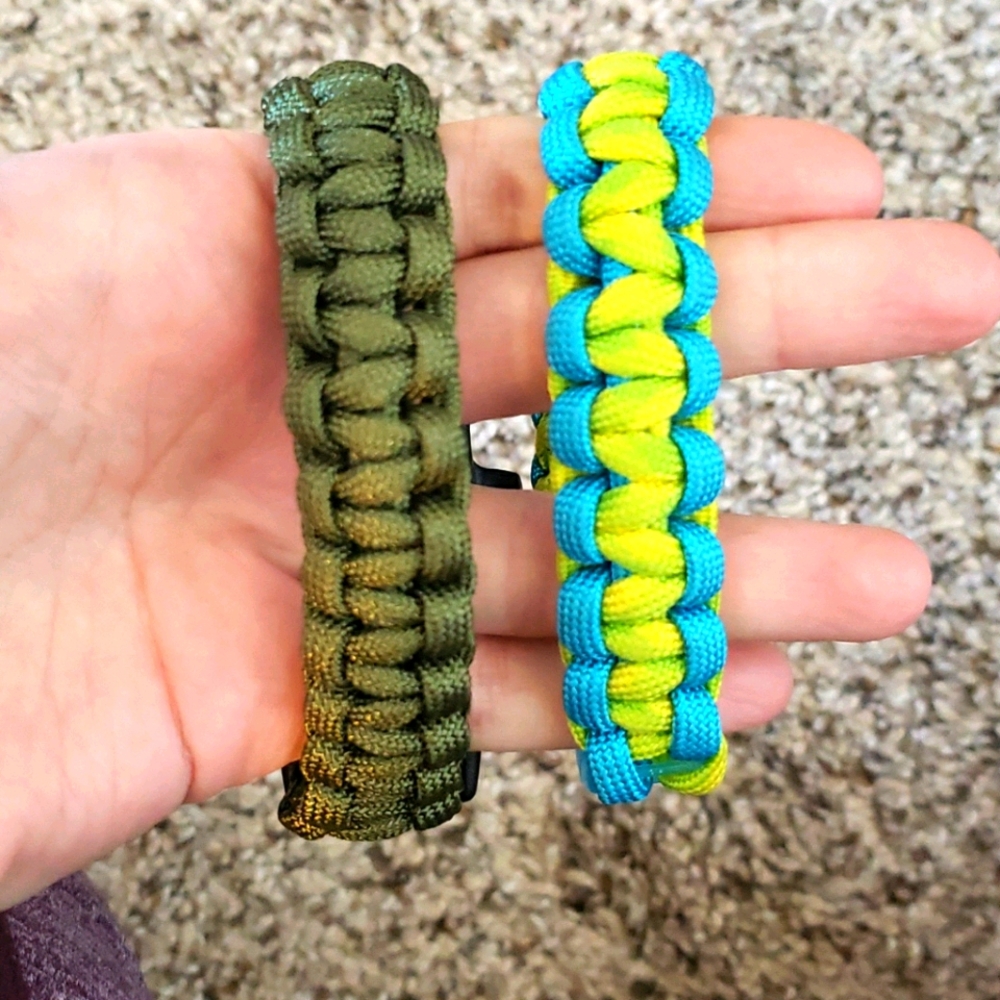 Paracord bracelets